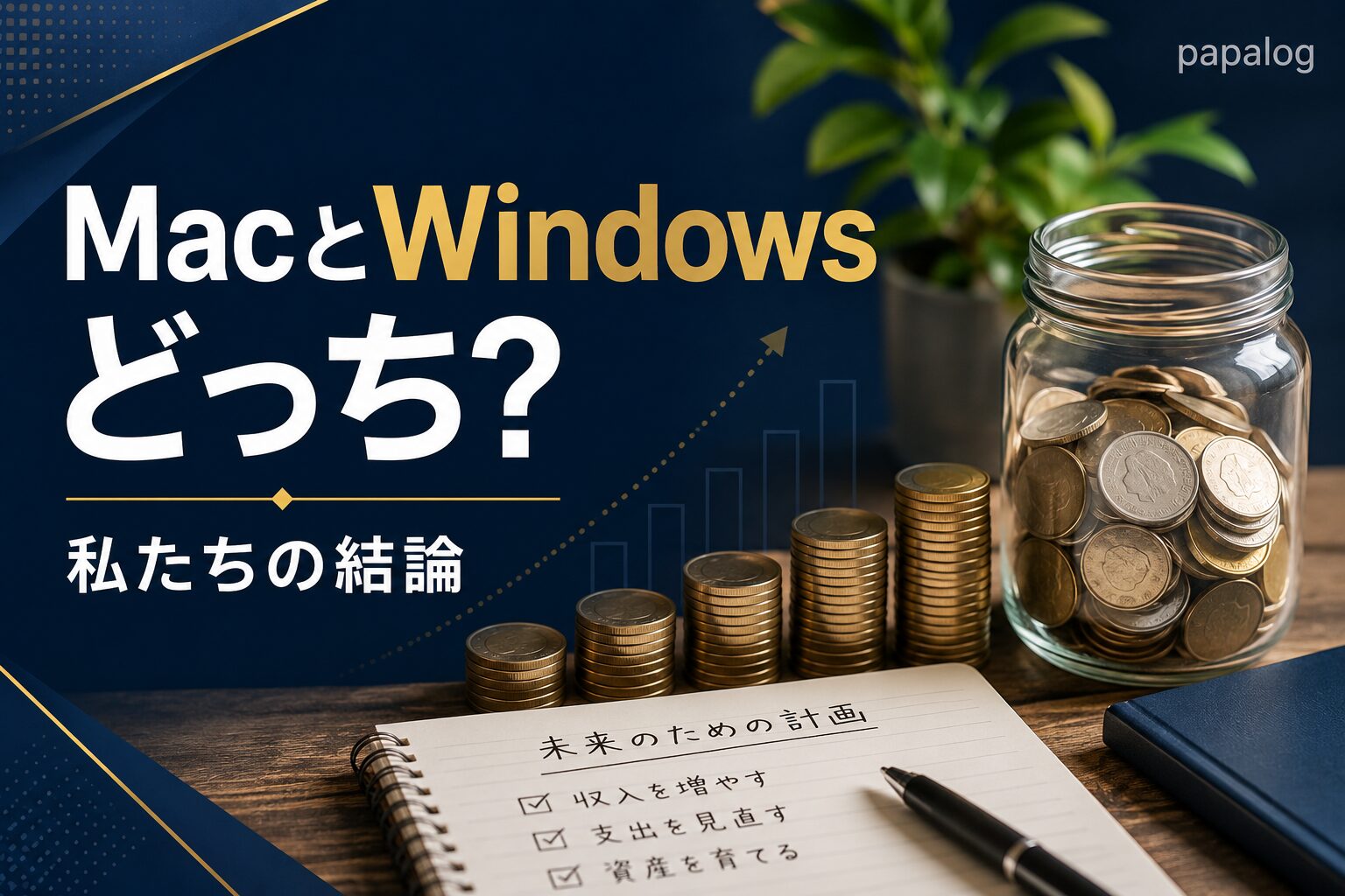 MacとWindowsどっち違いを比較 リベシティ妻とJTCサラリーマンの結論（沖縄在住パパの解説記事）